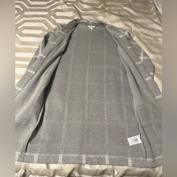 NWOT REITMANS Checkered Sweater Super Soft Jacket -XXS - Picture 4 of 6